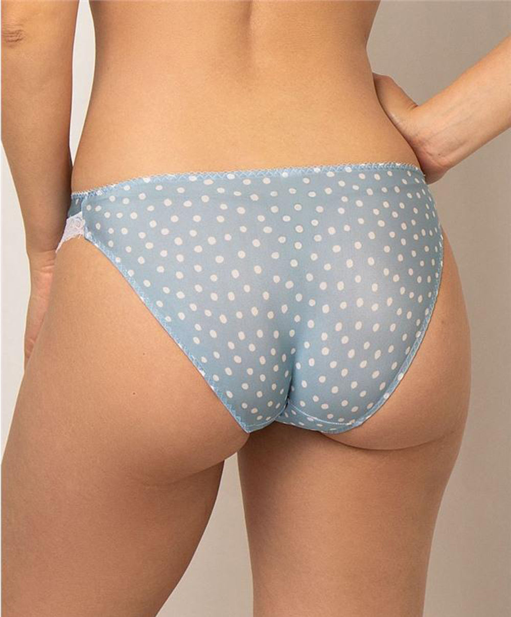 Slip Antigel de Lise Charmel Pois Sixties bleu sterling ECH0192-BS