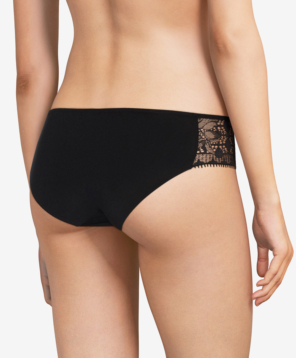 Slip Chantelle Day to Night noir C15F30-011