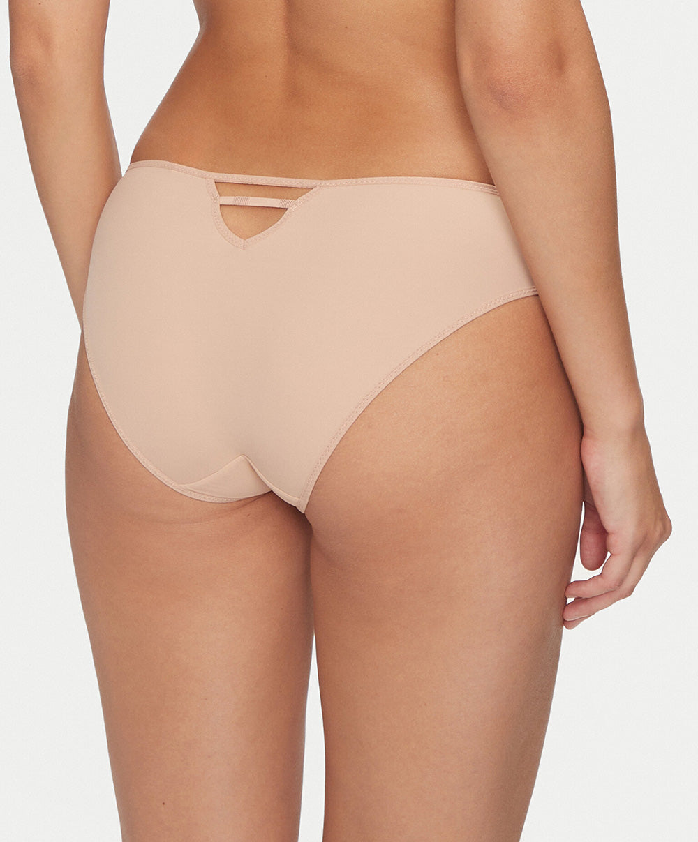 Slip Chantelle Spice clay nude noir C22BA0-0JK