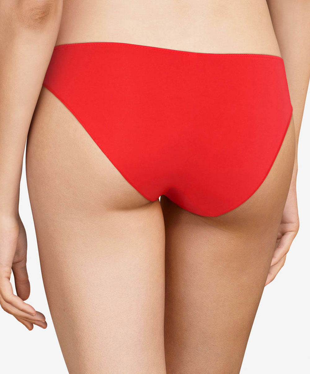 Slip dégagé Chantelle Champs Elysées Rouge poison C26030-0Y1