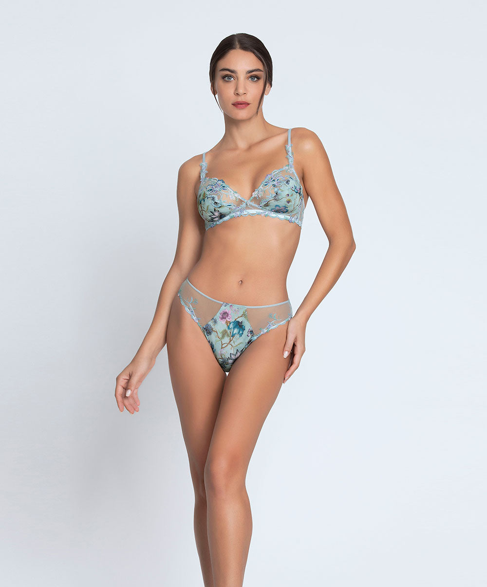 Slip Fantaisie Reve en fleurs opale Lise Charmel ACJ0243 RO 3