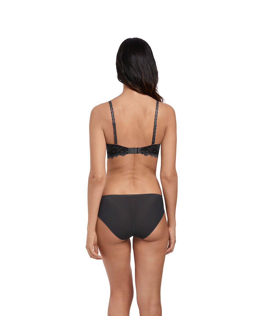 Slip Wacoal Lace Perfection charcoal gris anthracite WE135005-CHL