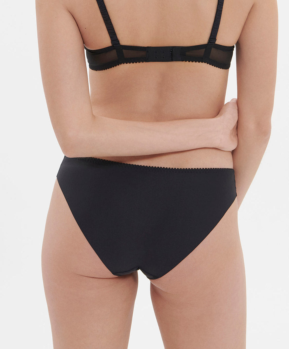 Slip Simone Pérèle Intrigue noir 1E2720-015