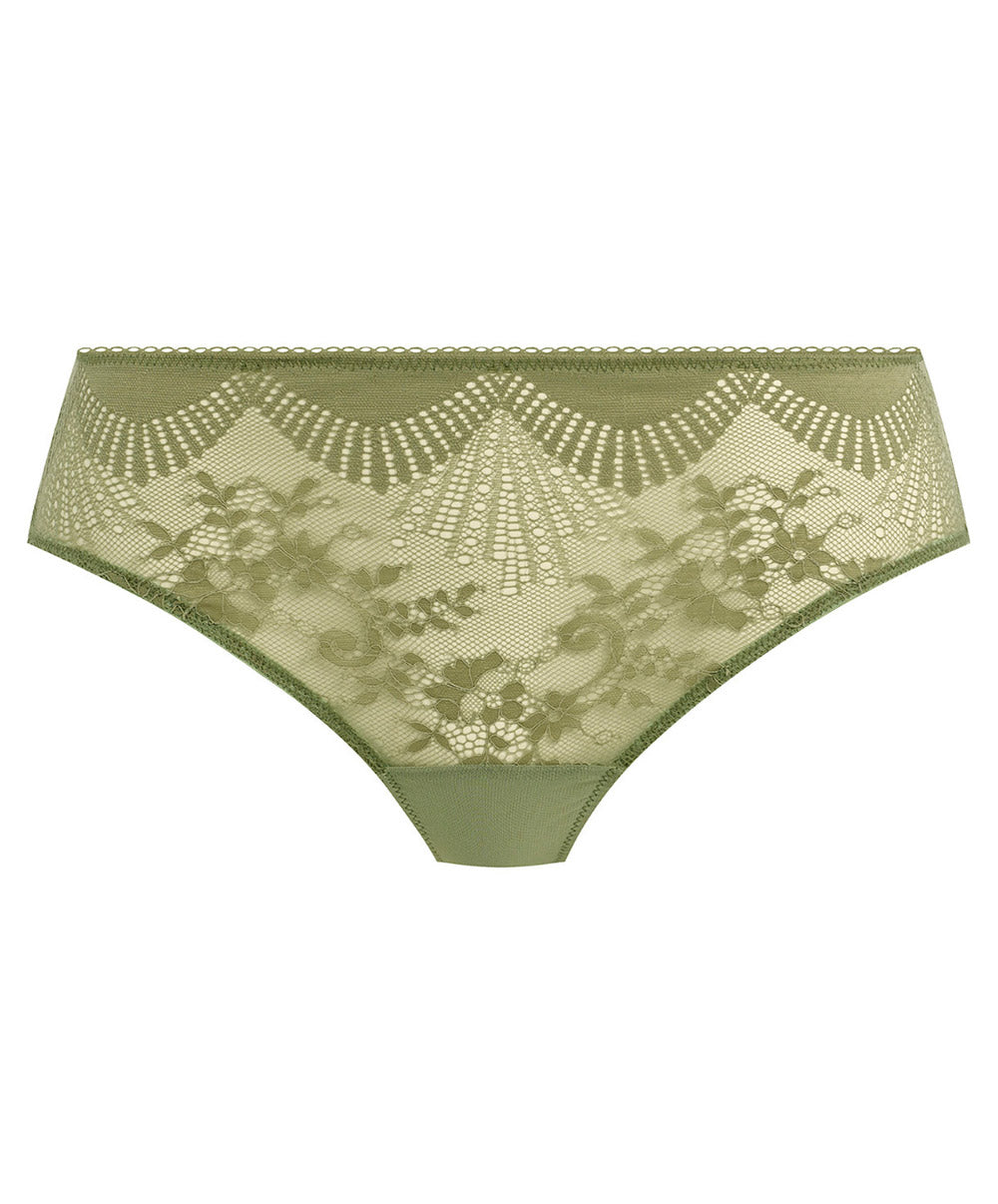 Slip Wacoal Sensu Lace vert soie WE601255-GEN