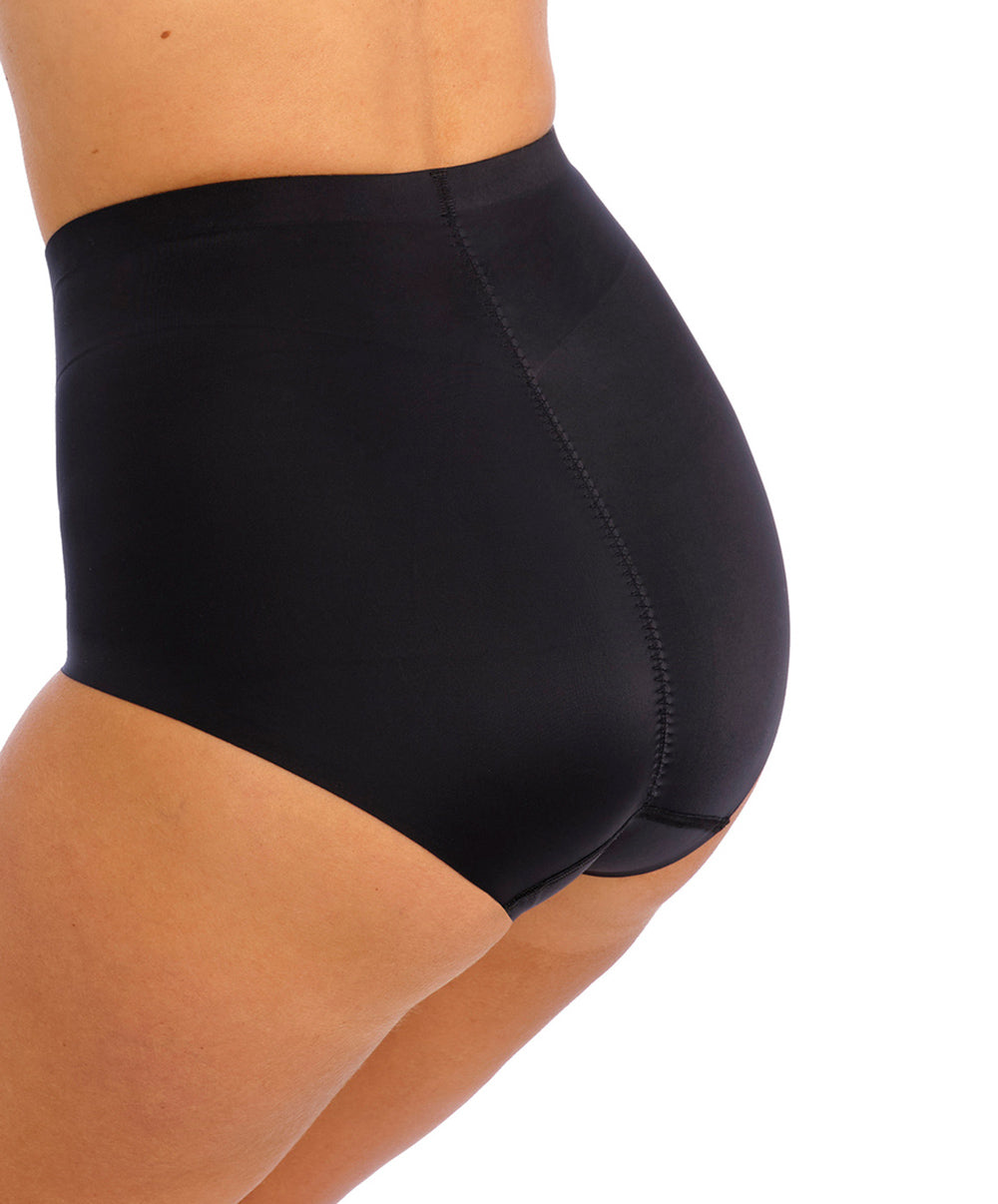 Slip amincissant taille haute Wacoal Inès Secret noir WE601036-BLK