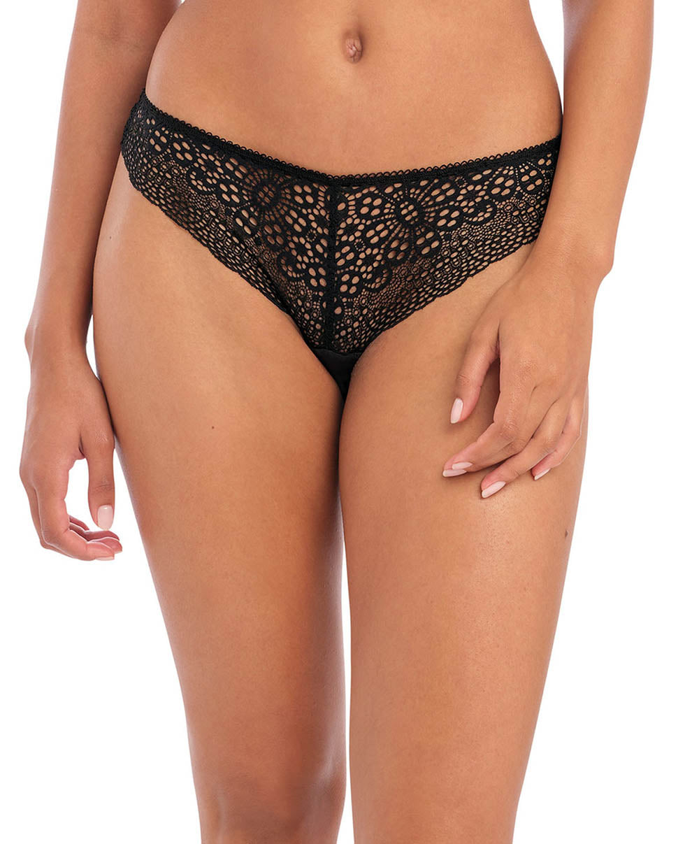 Slip brésilien Freya Erin Noir AA3238-BLK