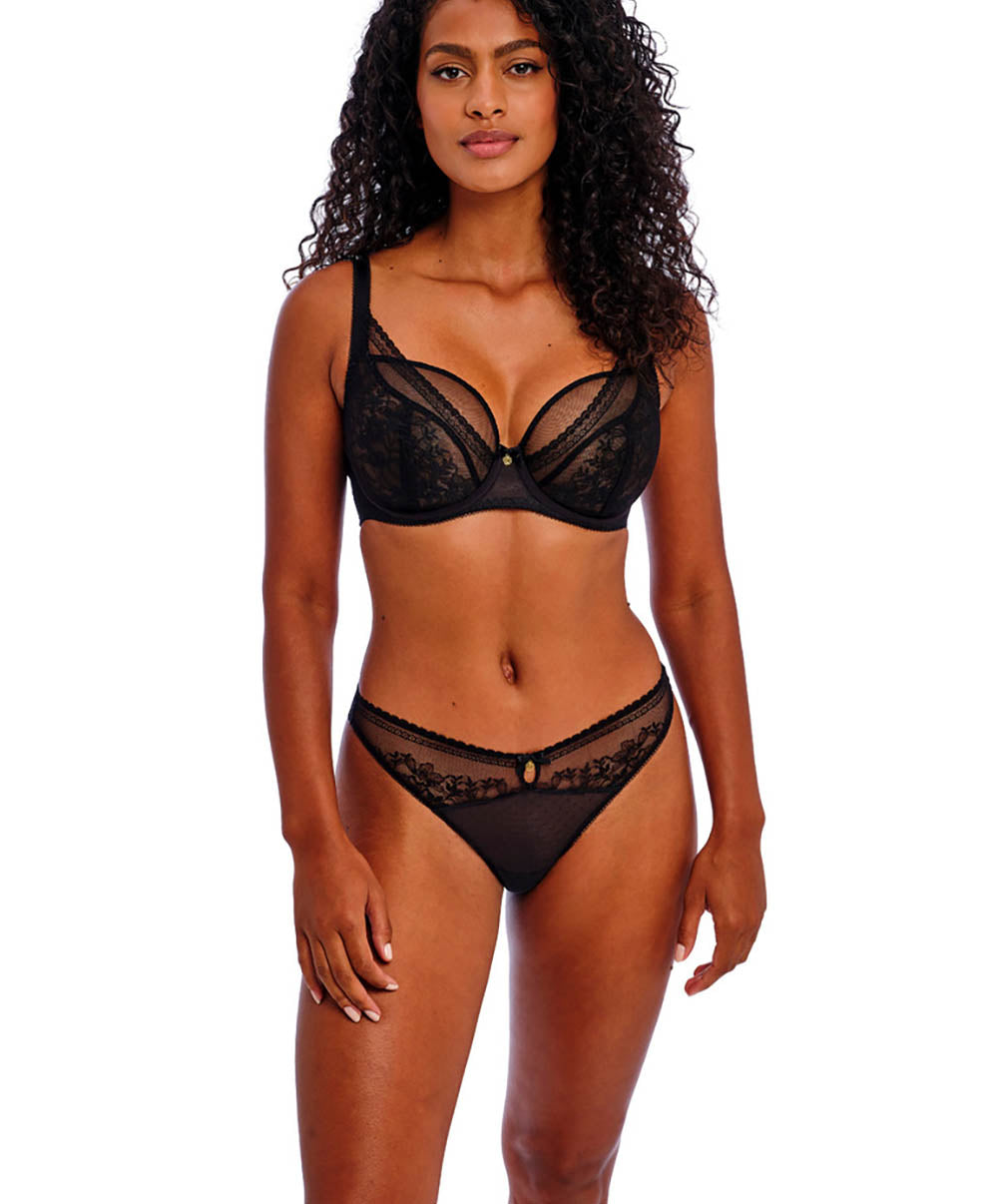 Slip brésilien Freya Sydnie Noir AA402871-BLK