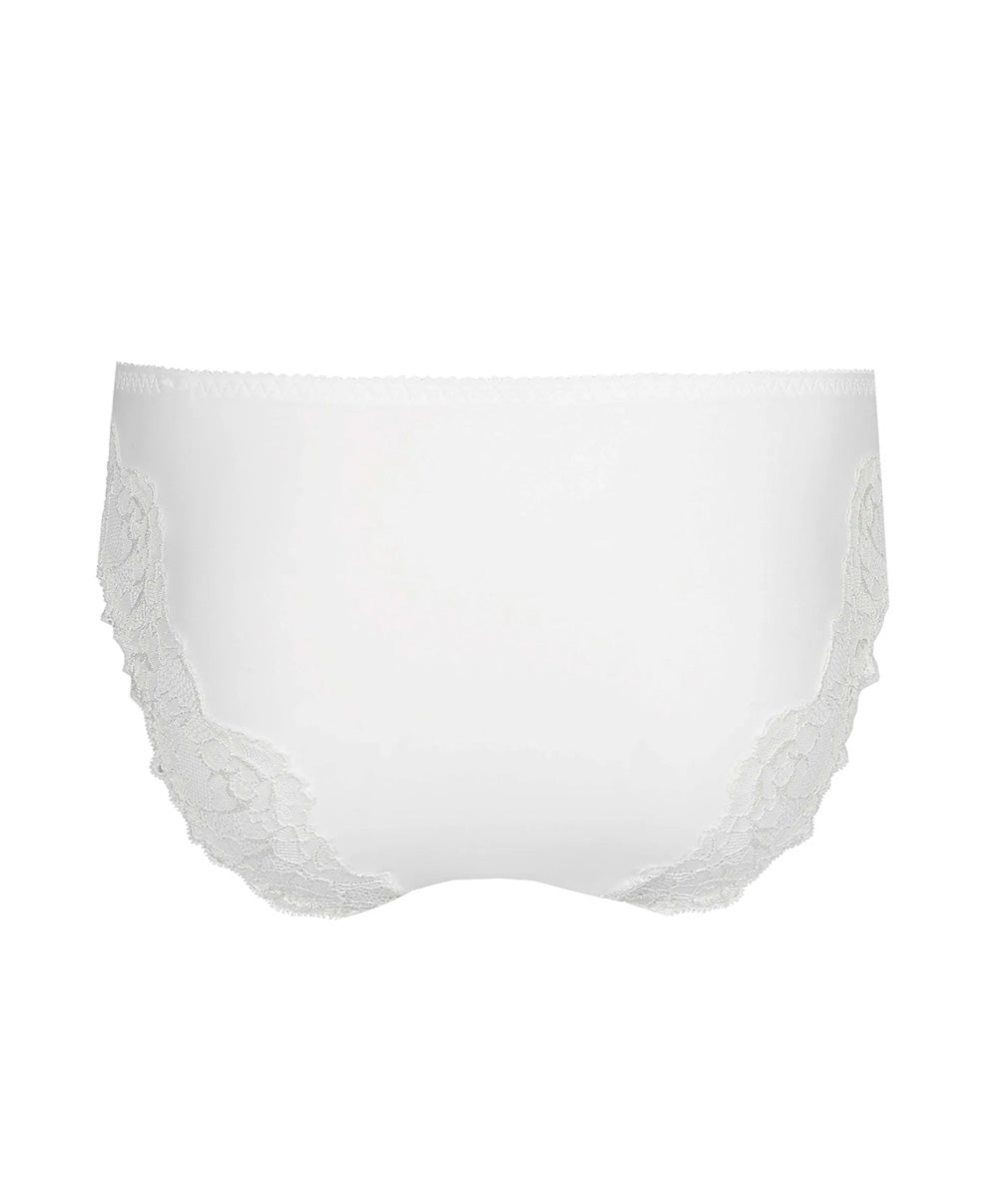 Slip brésilien dentelle PrimaDonna Madison blanc 0562125-WIT