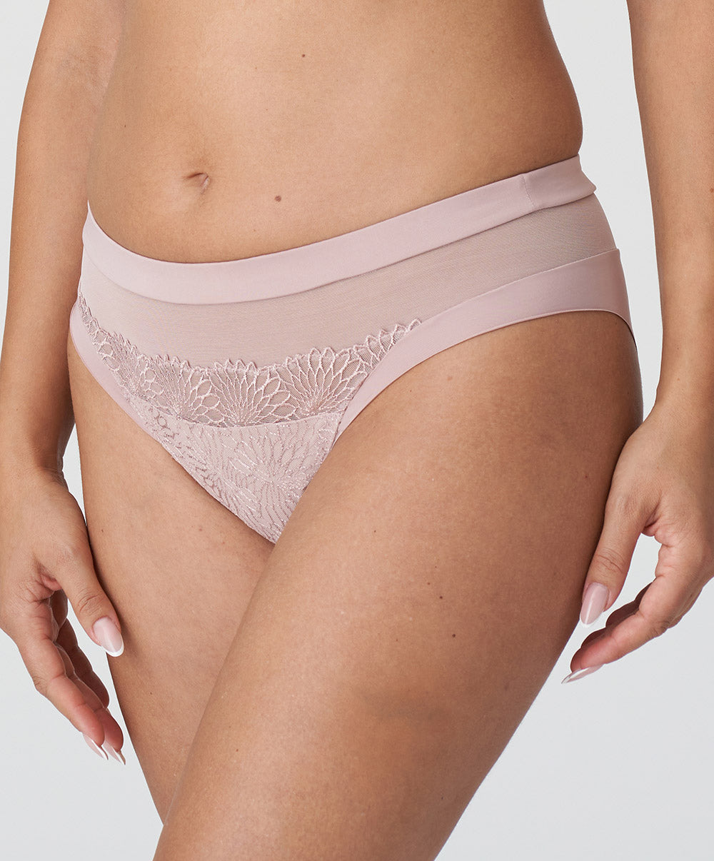 Slip brésilien femme PrimaDonna Sophora bois de rose 0563180-BDS