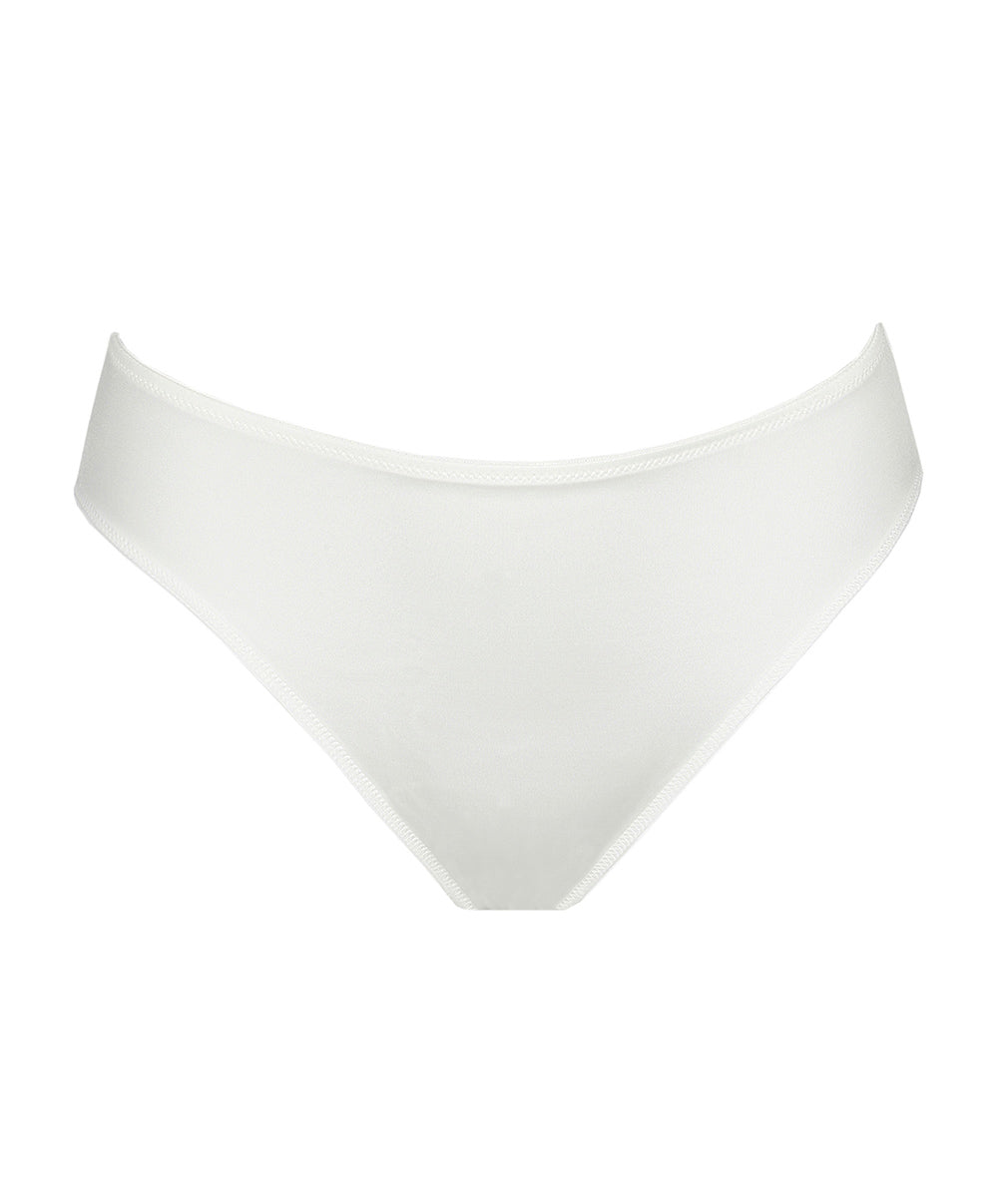 Slip brésilien invisible PrimaDonna Satin noir 0561330-NAT