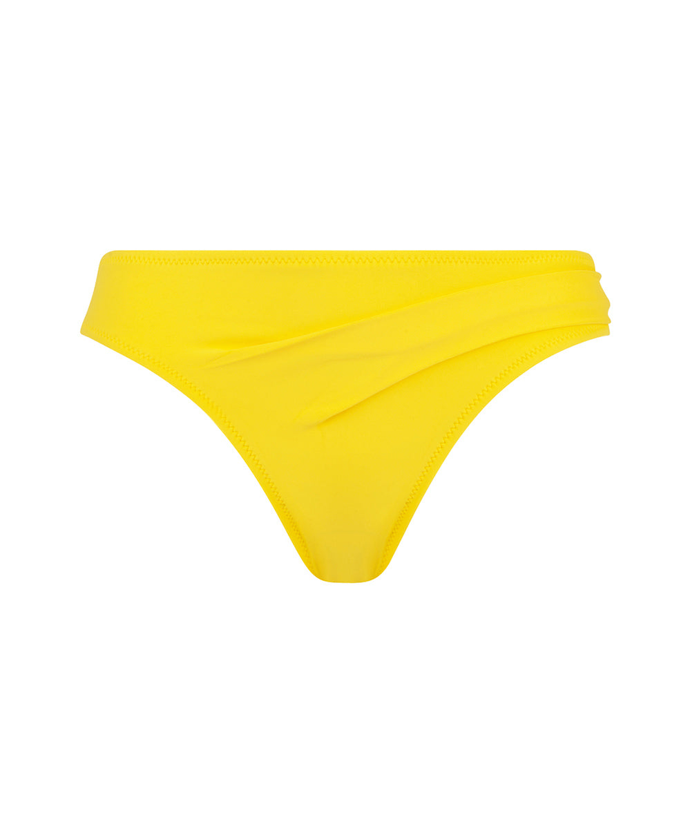 Slip de bain La Chiquissima jaune Antigel Bain FBB0314-MS