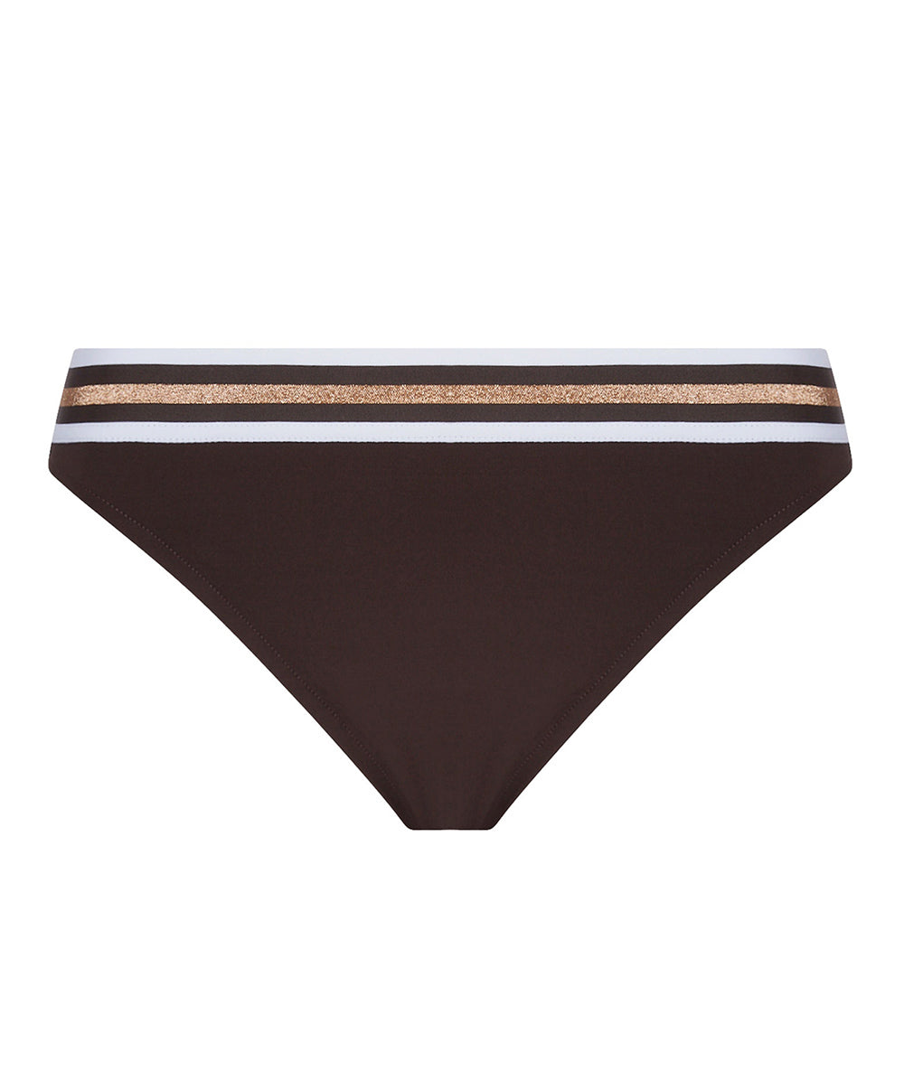 Slip de bain Lise Charmel bain Énergie Nautique taupe ABA0335-TN