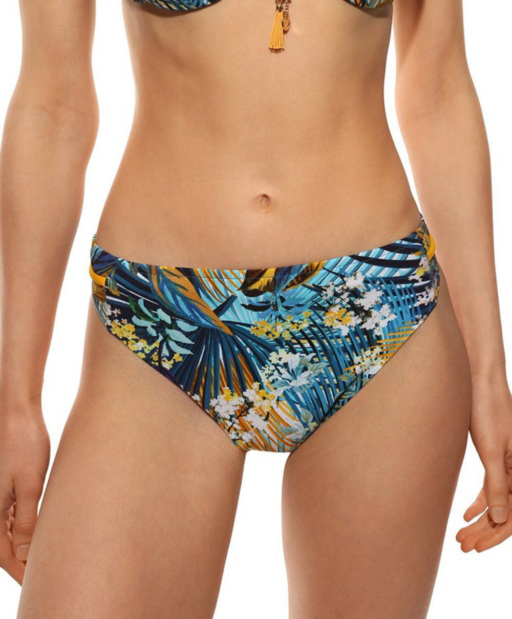 Slip de bain Lise Charmel bain Evasion Jungle aqua ABB0356-JA