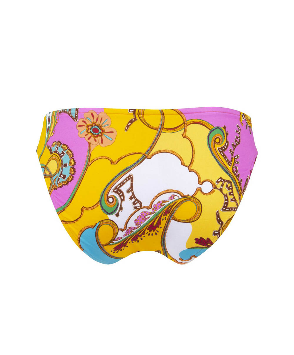 Bas de maillot de bain culotte Lise Charmel bain Soleil floral Curcuma ABB0346-CS