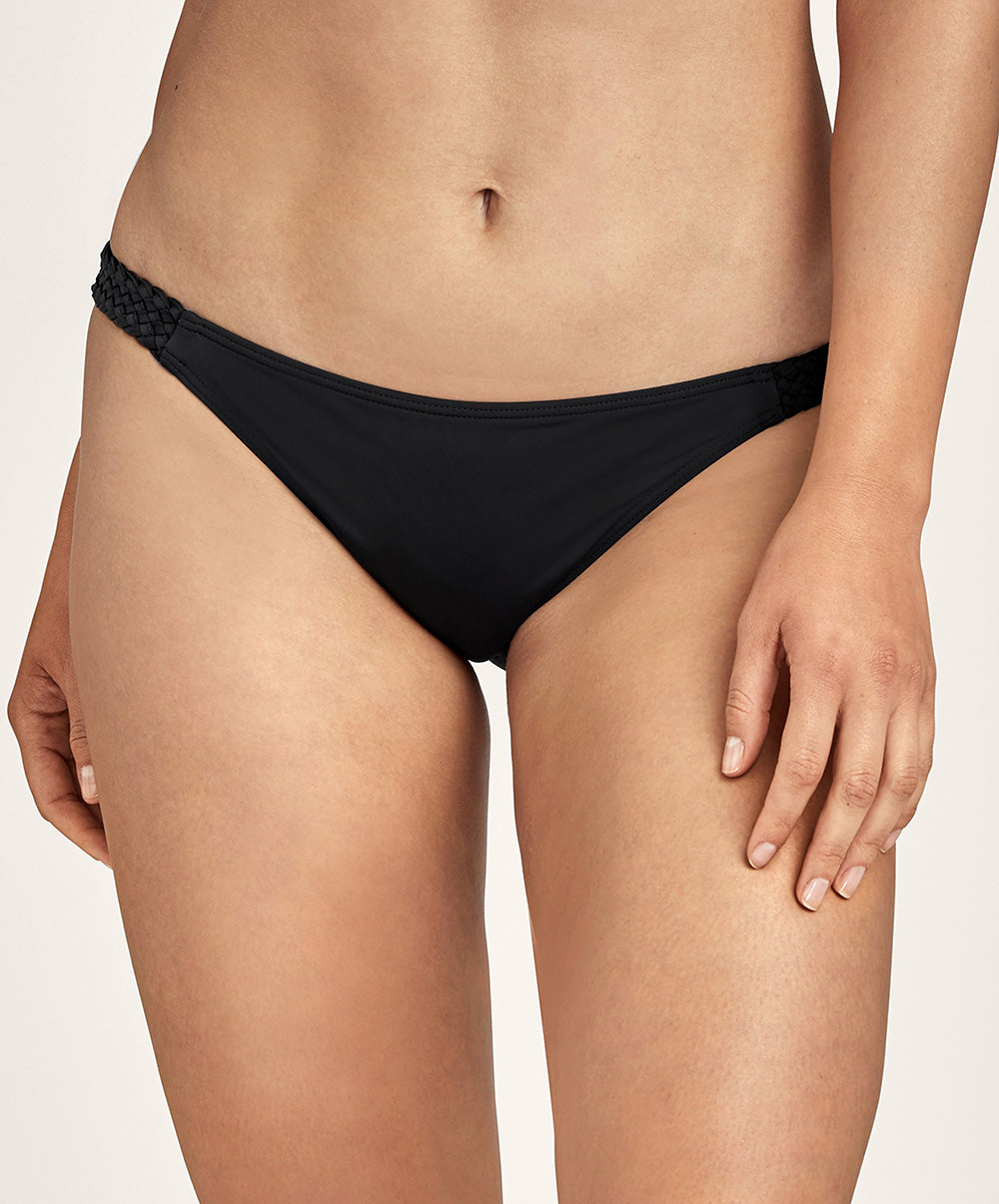 Slip de bain "Mini-Coeur" Aubade Bain La Plage Ensoleillée noir TS20-NOIR