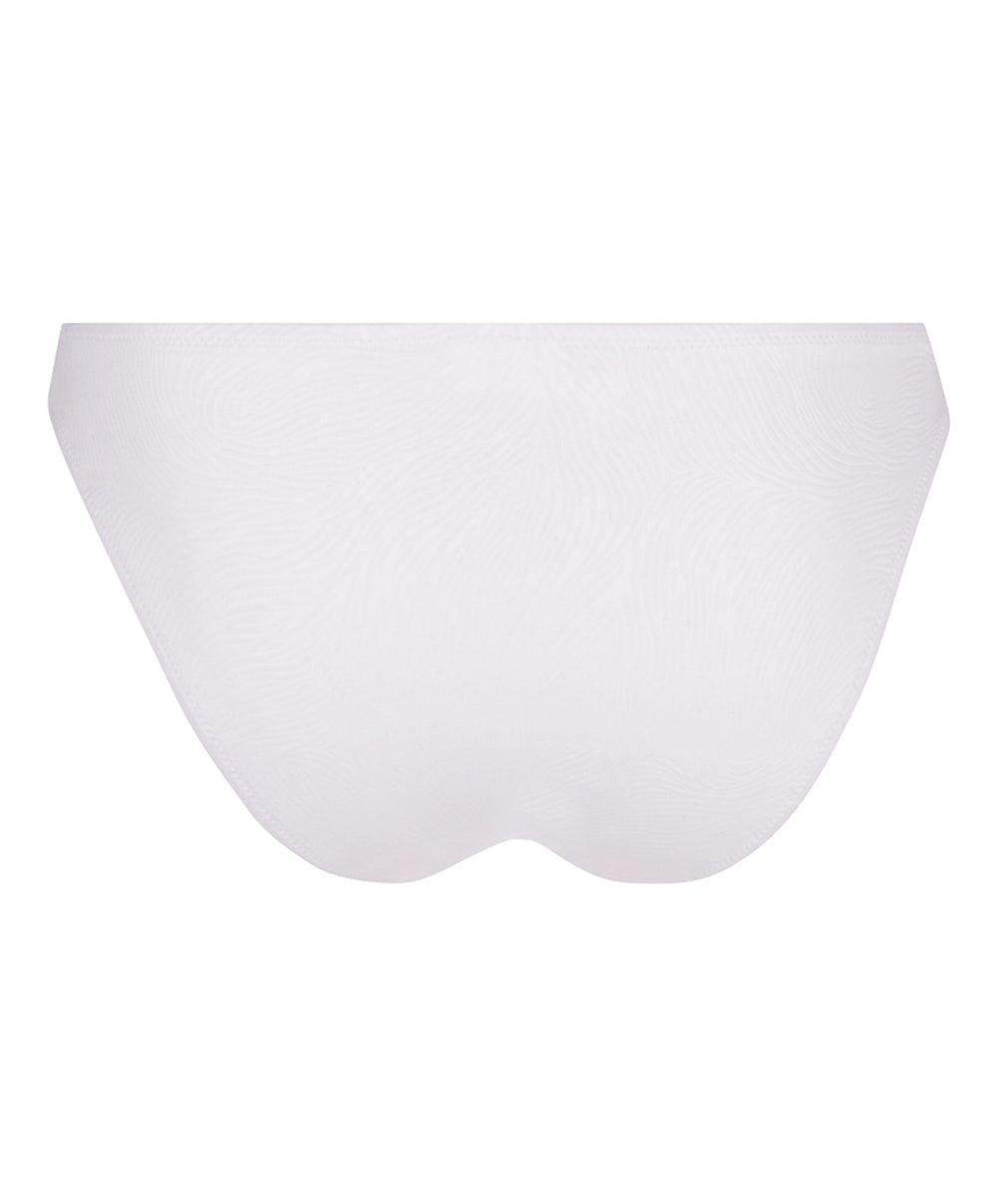 Slip de bain "Séduction" La Muse des Vagues blanc Antigel Bain EBB0726-VB