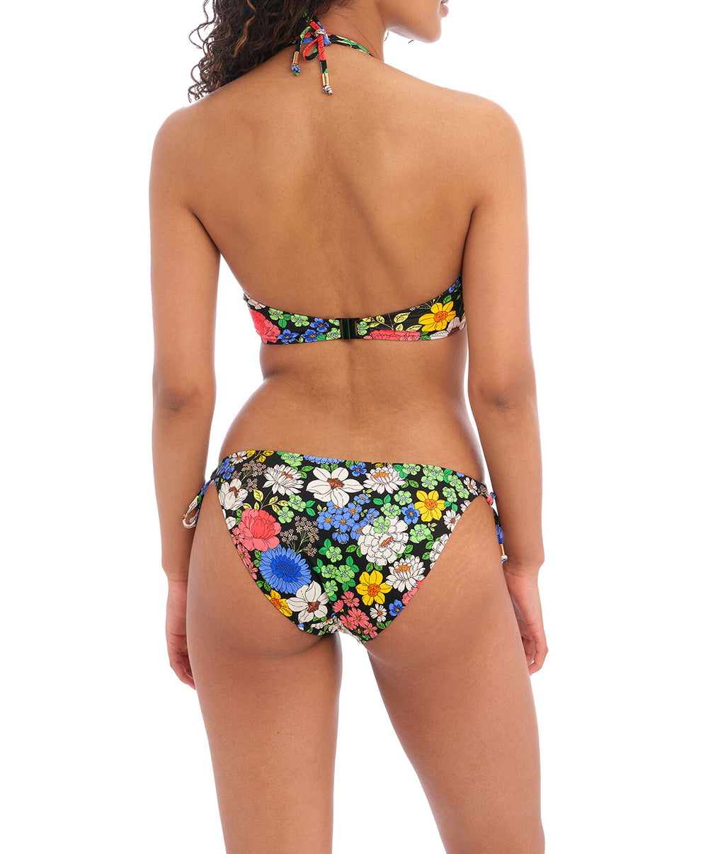 Slip de bain à laçets Floral Haze multicolore Freya swim AS202875-MUI
