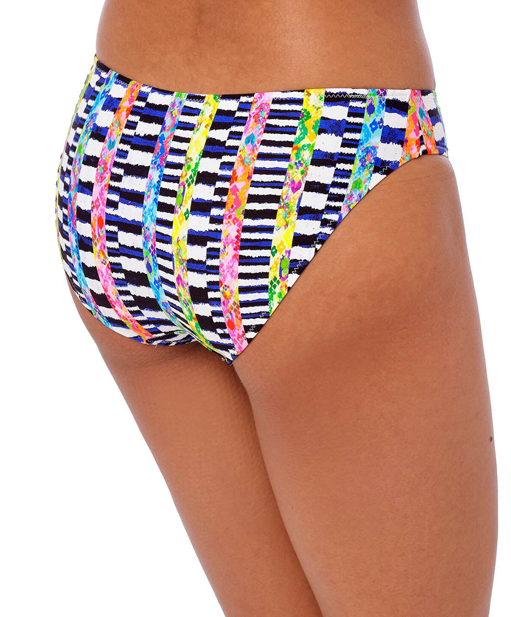 Bas de maillot de bain slip bikini Electro rave Multicolore Freya swim AS204270-MUI