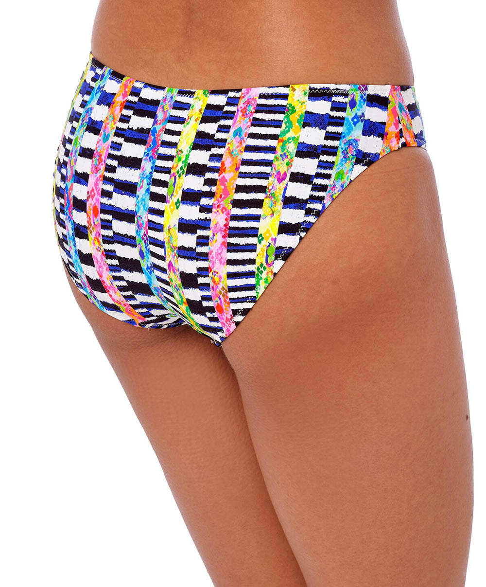 Bas de maillot de bain slip bikini Electro rave Multicolore Freya swim AS204270-MUI