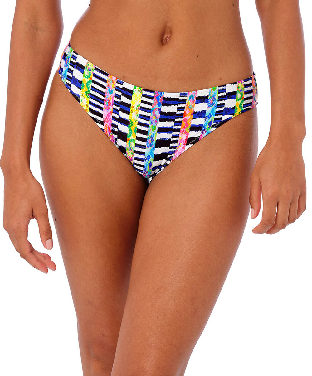Bas de maillot de bain slip bikini Electro rave Multicolore Freya swim AS204270-MUI
