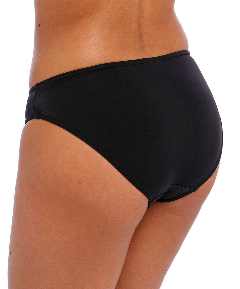 Slip de bain bikini Jewel Cove plain black Freya swim AS7234-PLK