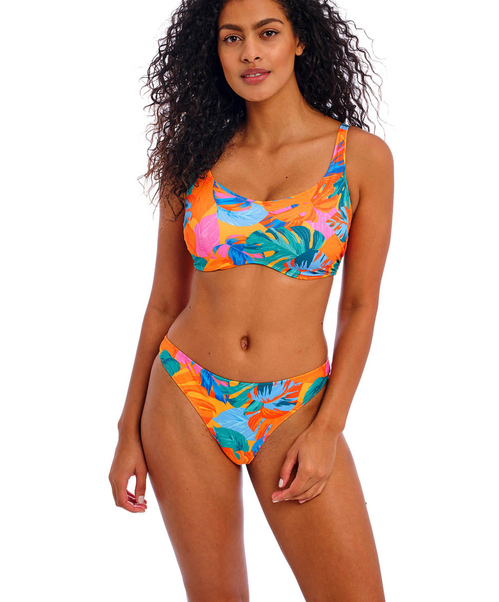 Slip de bain brésilien bikini forme tanga Aloha coast Zest Freya swim AS205279-ZET