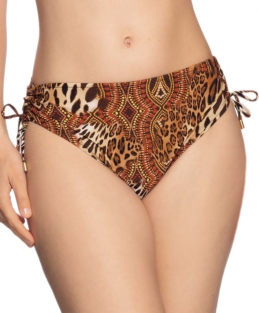 Slip de bain à échancrure ajustable Lise Charmel bain Splendeur Féline panthère ABB0643-GF