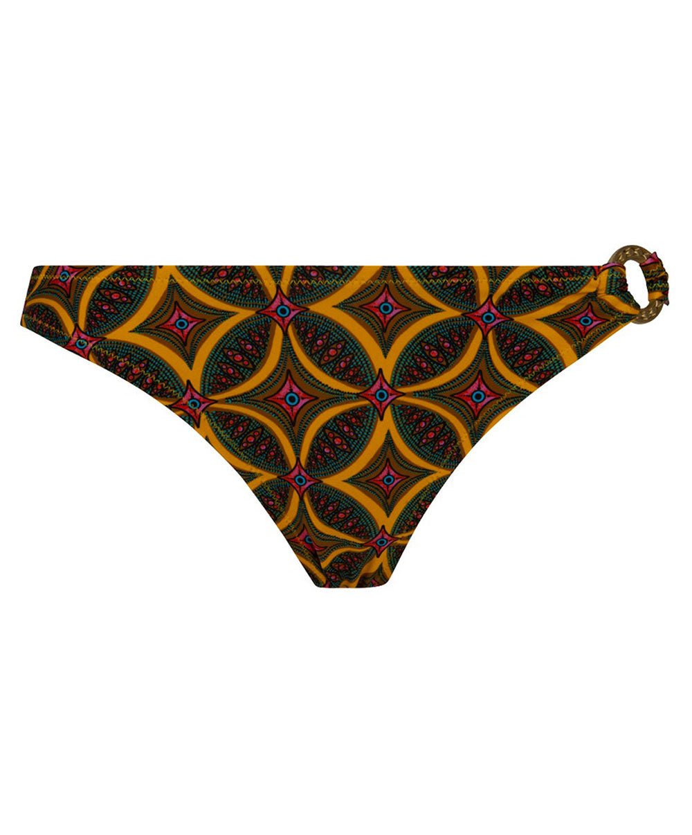 Slip de bain séduction La Muse Africa jaune Antigel Bain EBB0756-JA