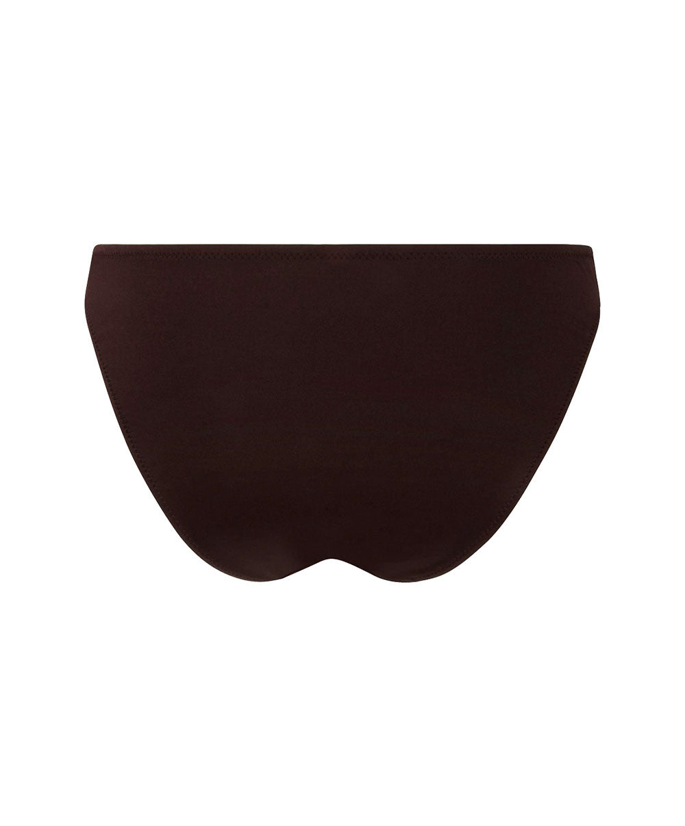 Slip de bain séduction La Starlette star marron Antigel Bain EBB0705-SM 10