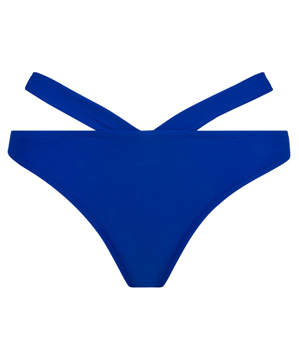 Slip de bain séduction La Chiquissima bleu electric Antigel Bain EBB0714-ME 10