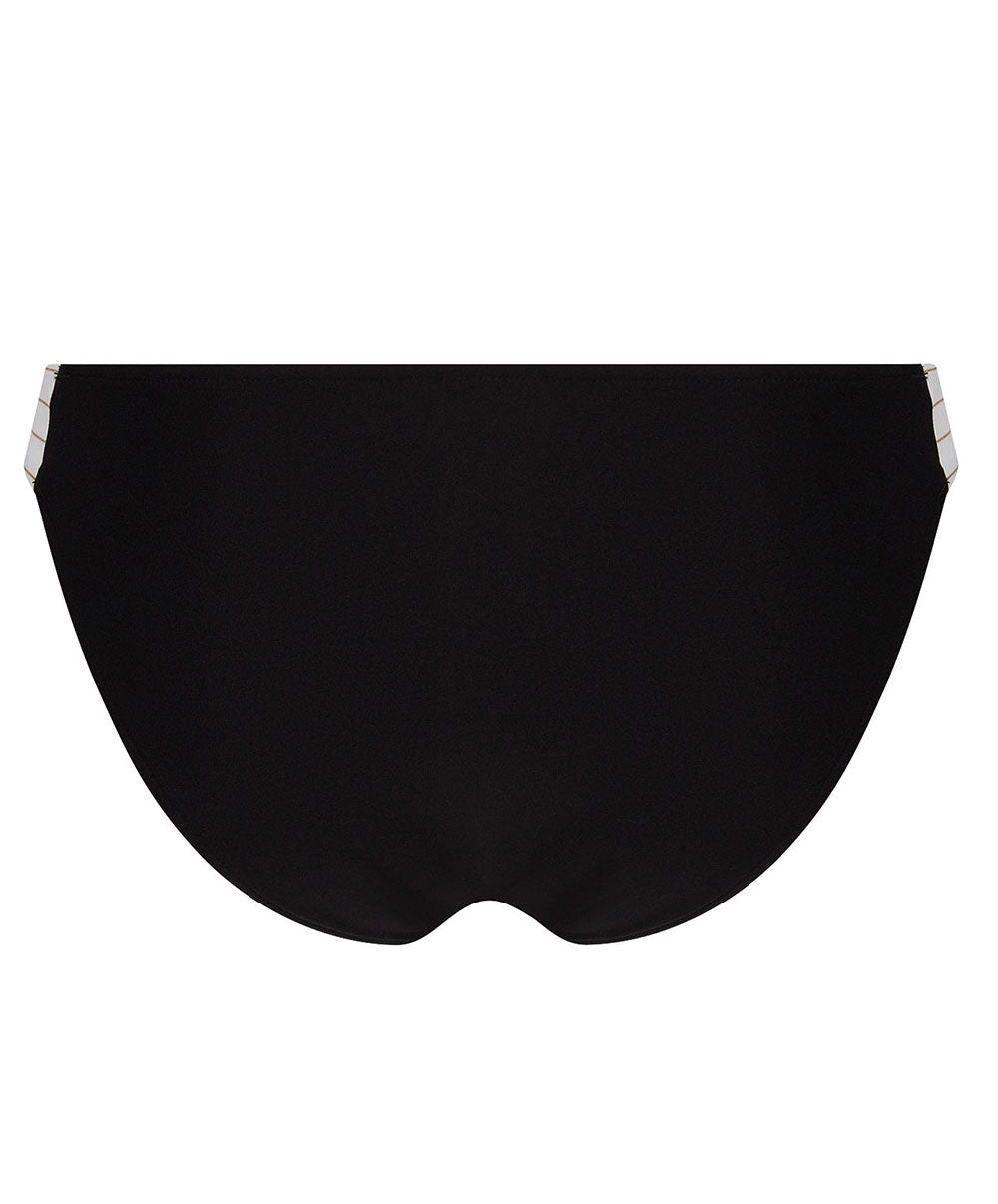 Slip de bain taille basse Lise Charmel bain Audace Voyage noir ABB0474-VJ 100