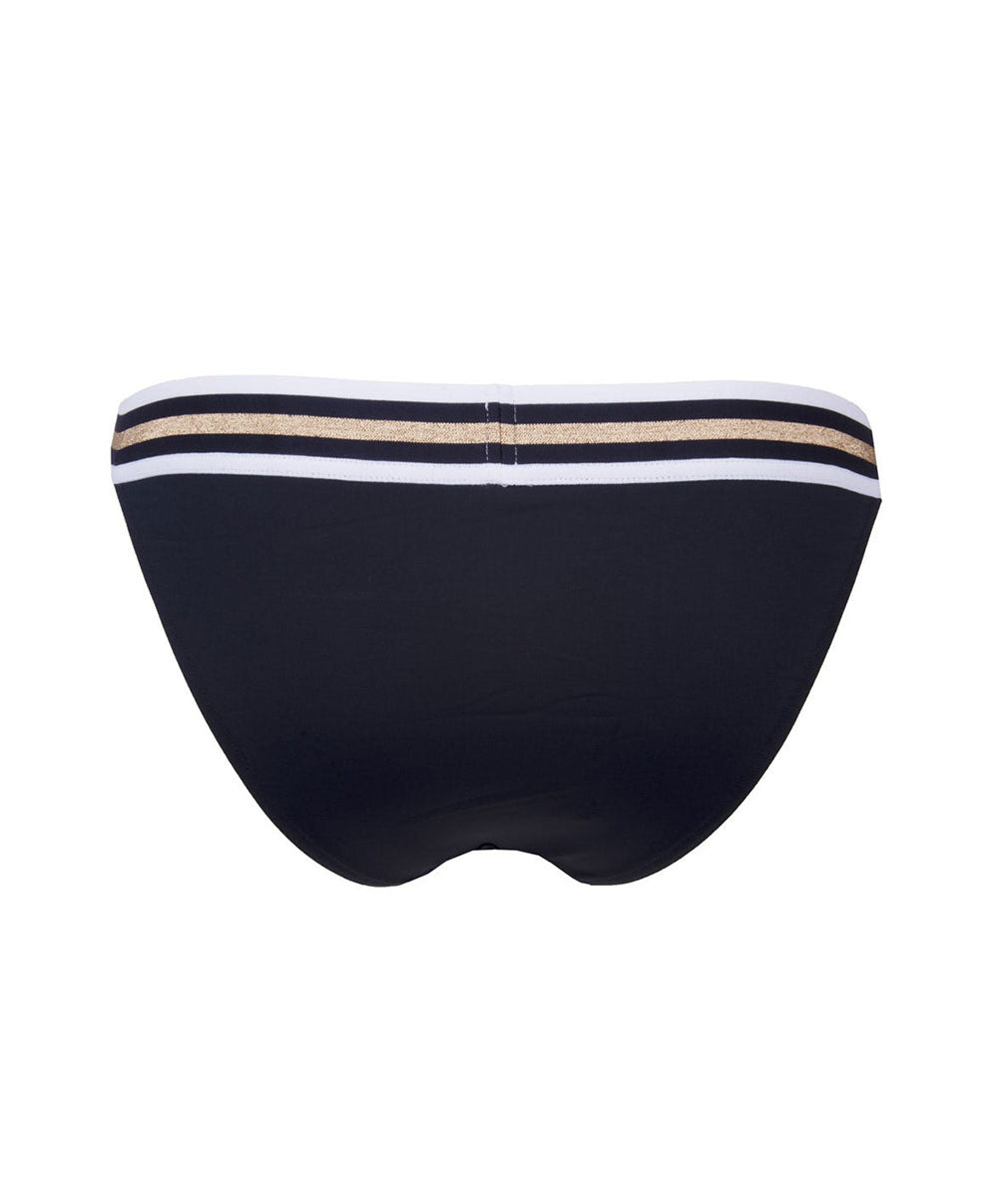 Slip de bain taille basse Lise Charmel bain Énergie Nautique encre ABA0435-EN