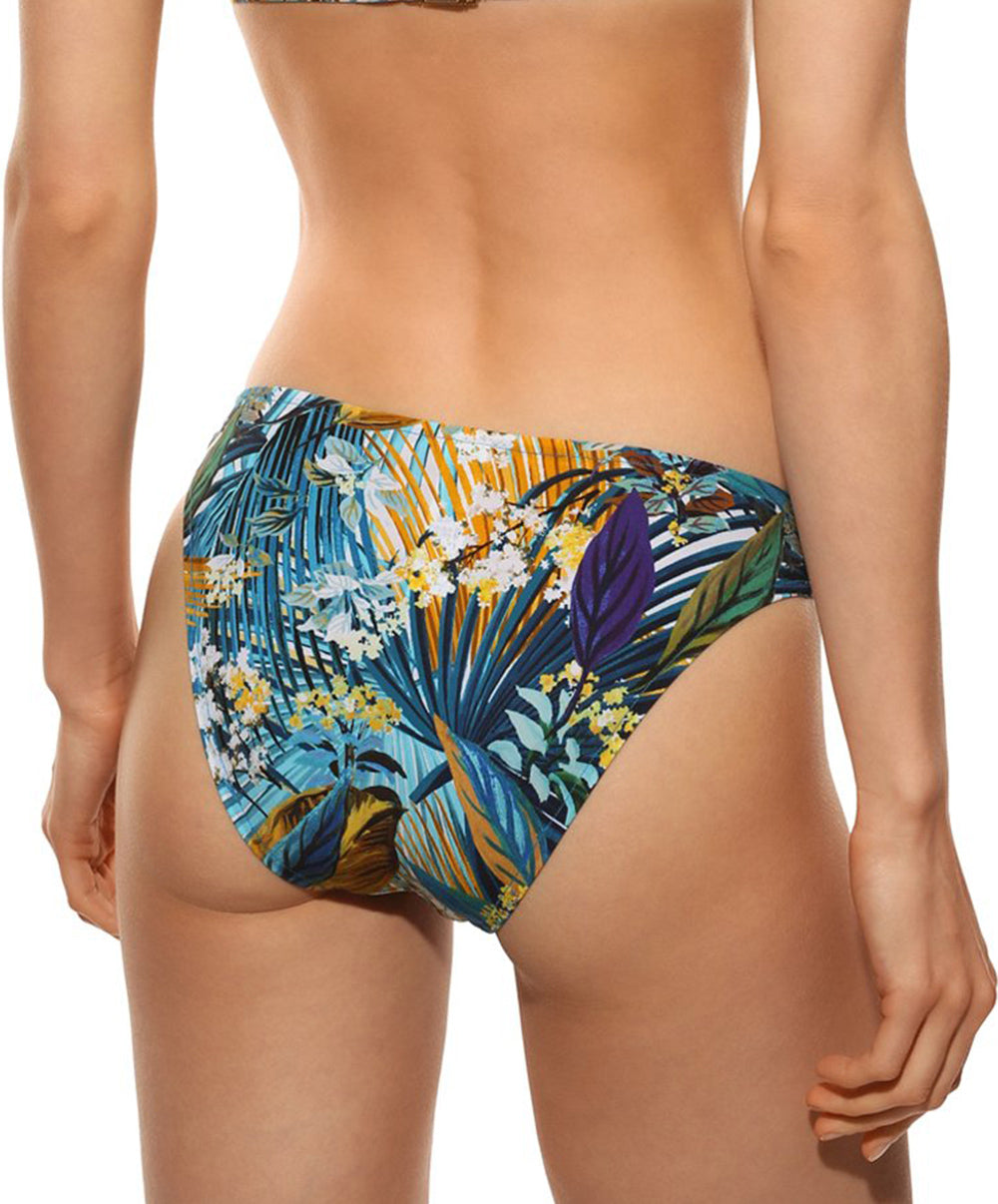 Slip de bain taille basse Lise Charmel bain Evasion Jungle aqua ABB0456-JA