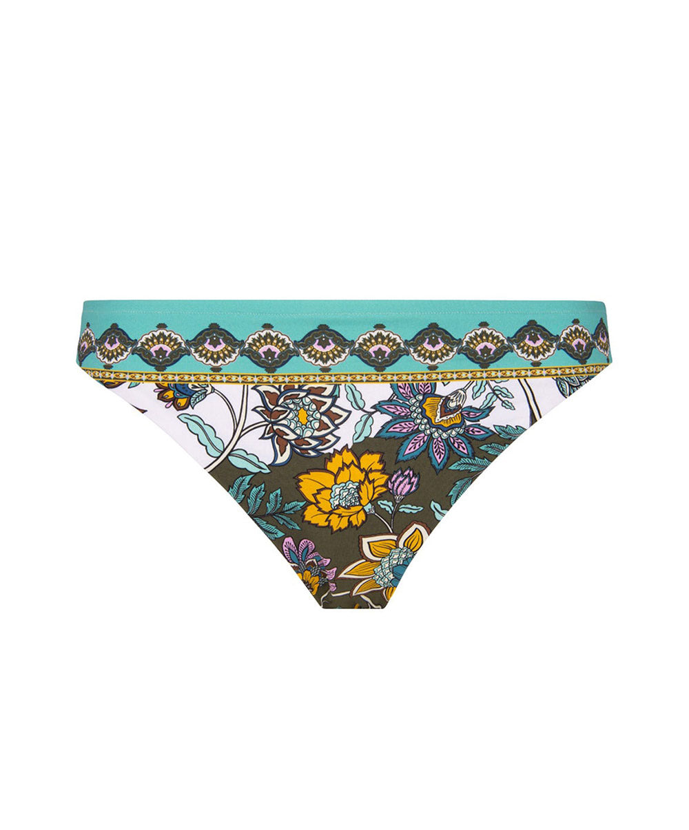 Slip de bain taille basse Lise Charmel bain Fleur Persane bronze ABB0467-BP