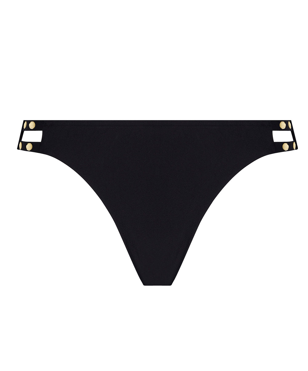 Slip de bain taille basse Lise Charmel bain Éclat Rock noir ABB0470-NO