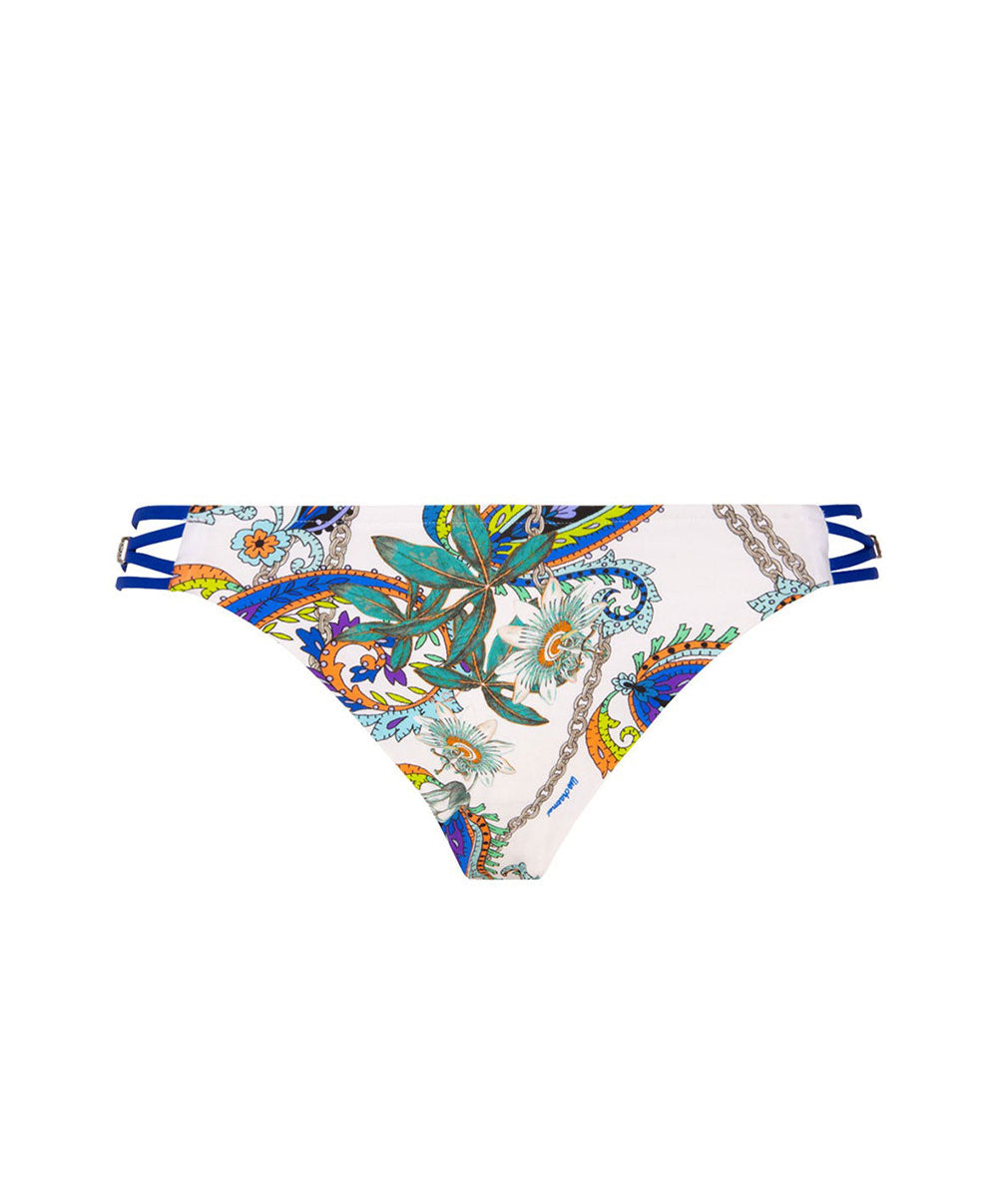 Slip de bain taille basse Lise Charmel bain Odyssée Cashmer bleu ABB0463-BC