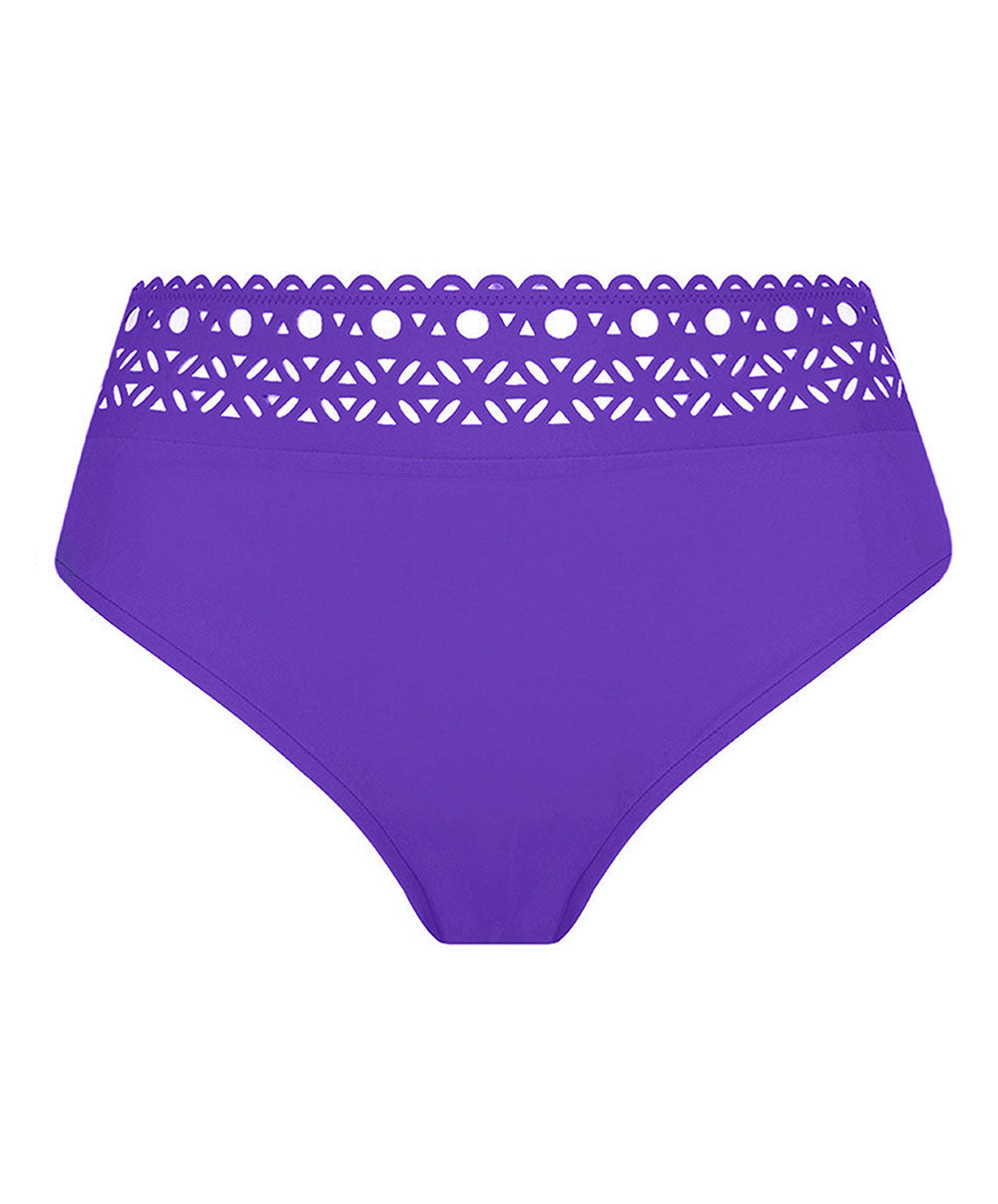 Slip de bain taille haute Lise Charmel bain Ajourage Couture iris ABA0615-IC