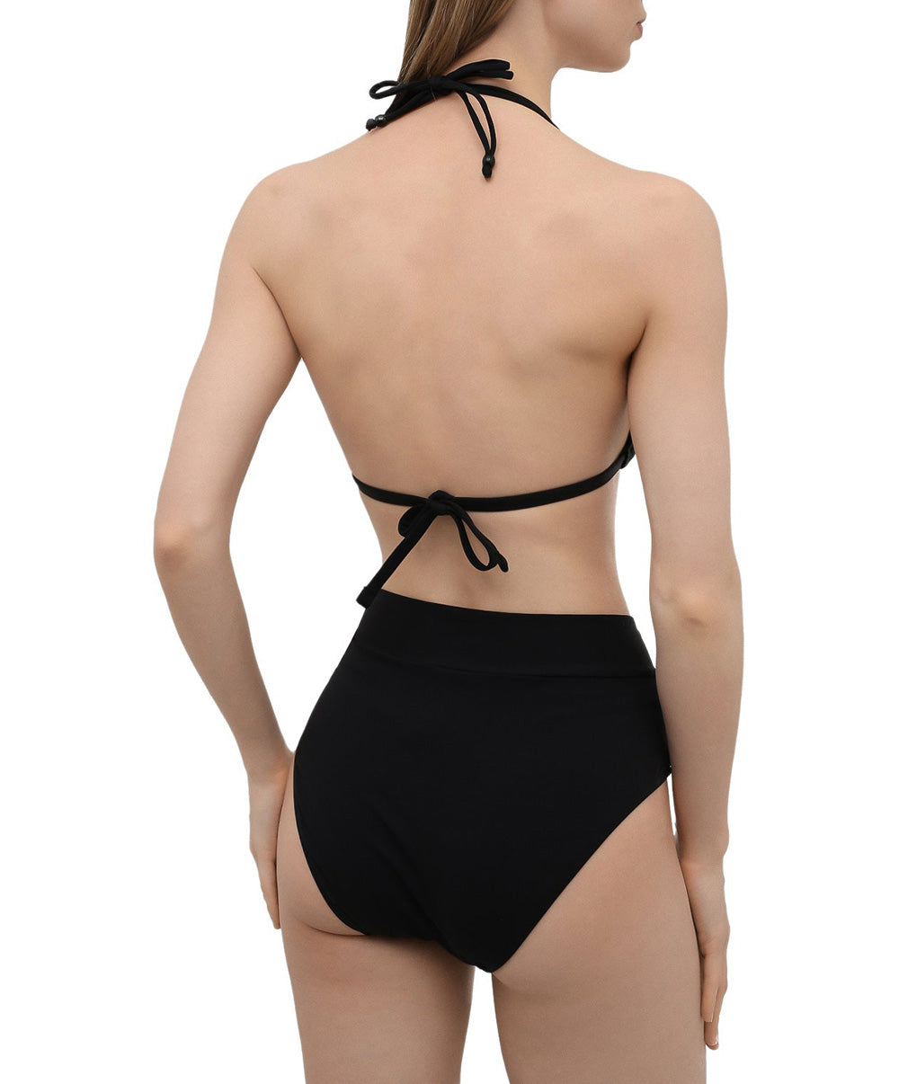 Bas de maillot de bain à coulisses Lise Charmel bain Elegance croisière Noir ABB0647-NO -10
