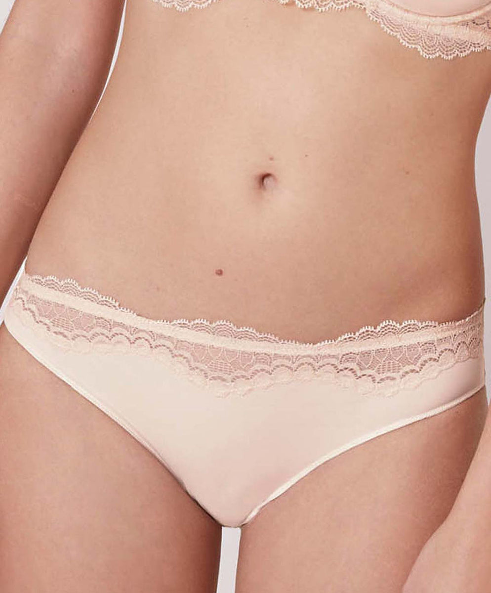 Boxer Simone Pérèle Eclat – Taille 4, Couleur Naturel, Neuf Avec étiquettes