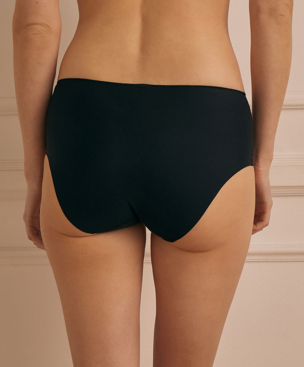 Slip fantaisie Antigel de Lise Charmel Culte Beauté noir ECH0266-NO