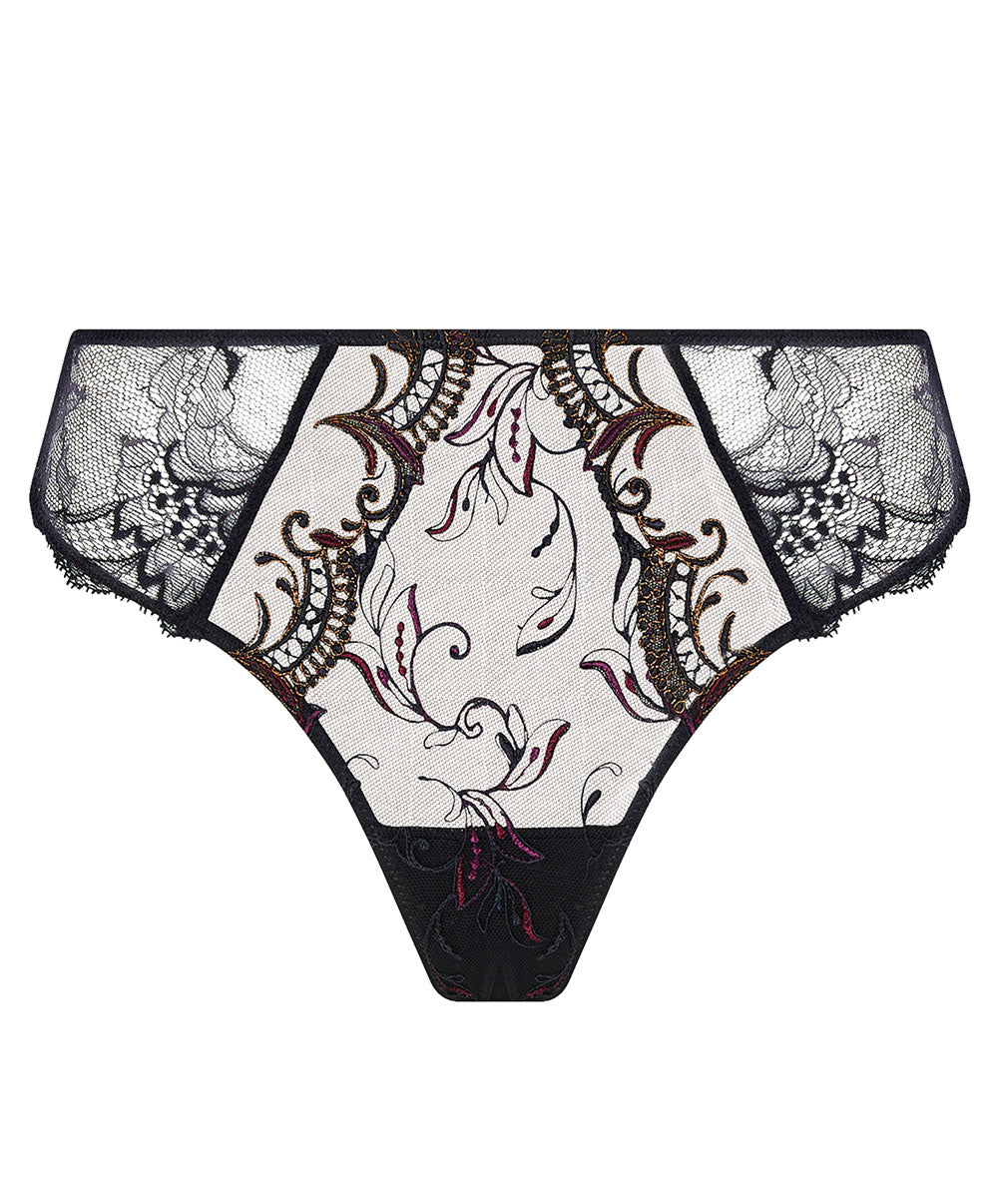 Slip fantaisie Charme Secret noir Lise Charmel ACJ0233-CN 10