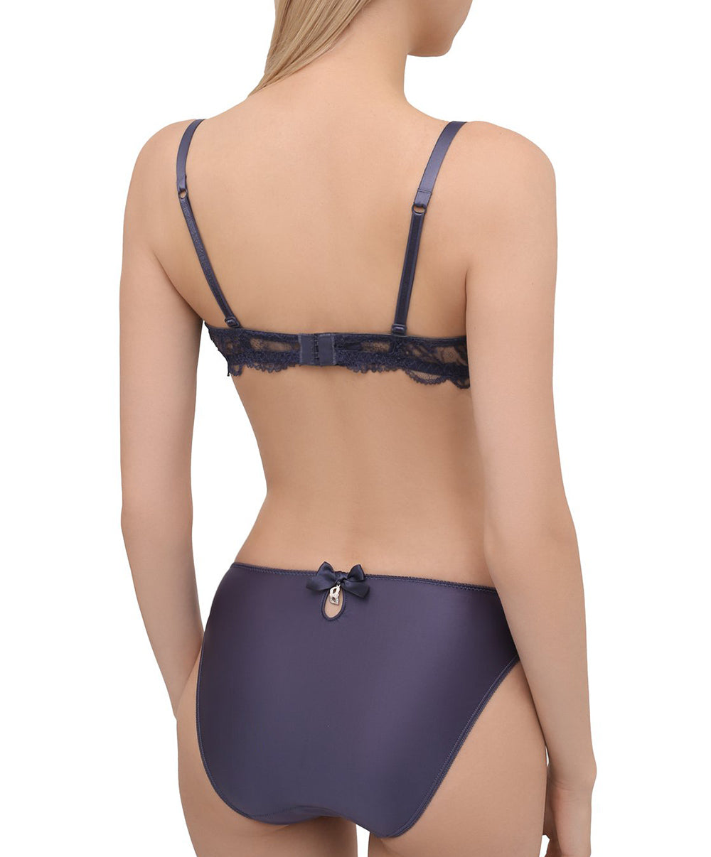 Slip fantaisie Lise Charmel Soir de Venise gris ACA0203-GV