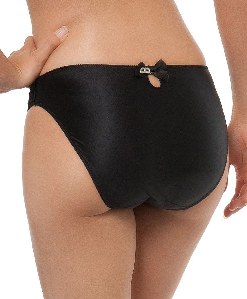 Slip fantaisie Lise Charmel Soir de Venise noir