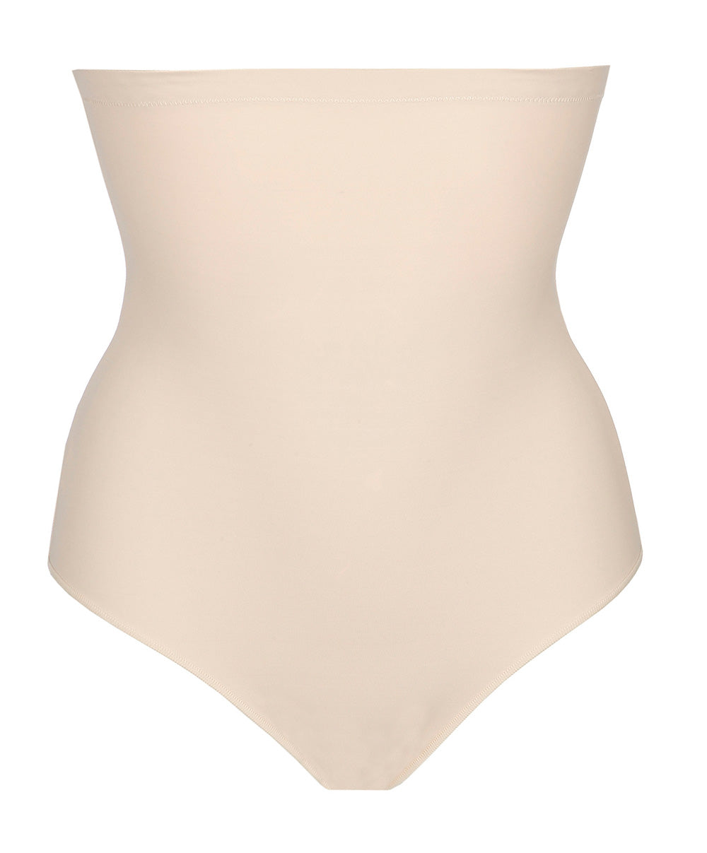 Slip gainant taille très haute PrimaDonna Perle café au lait 0562343-CAL