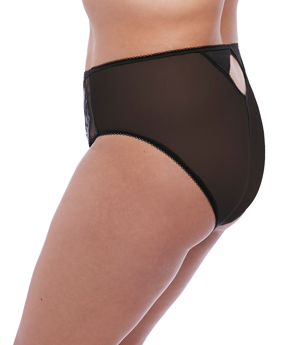 Slip grande taille Elomi Roxanne noir EL4466-BLK