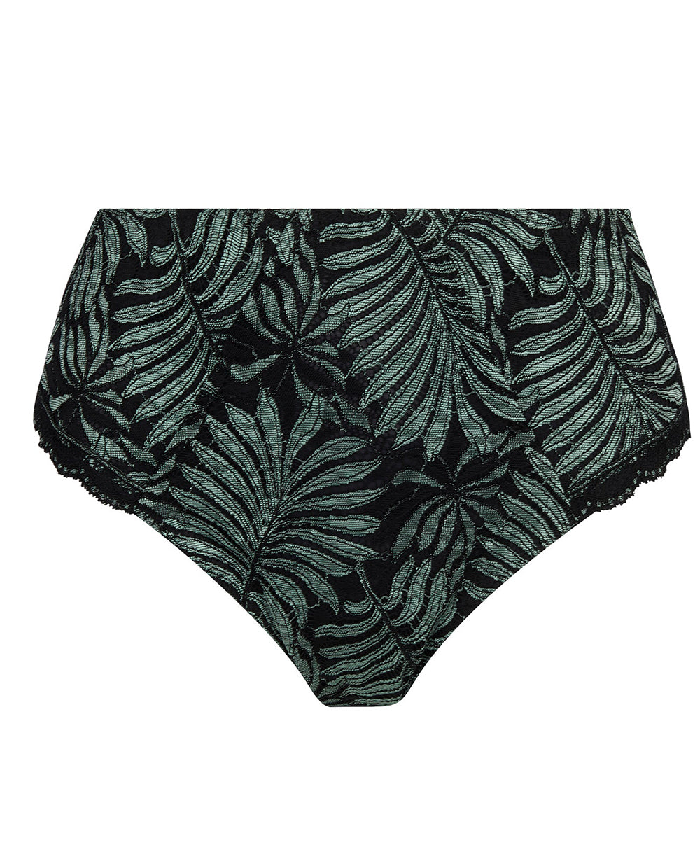 Slip haut Antigel de Lise Charmel Jungle du Soir vert minuit FCJ0344-VM