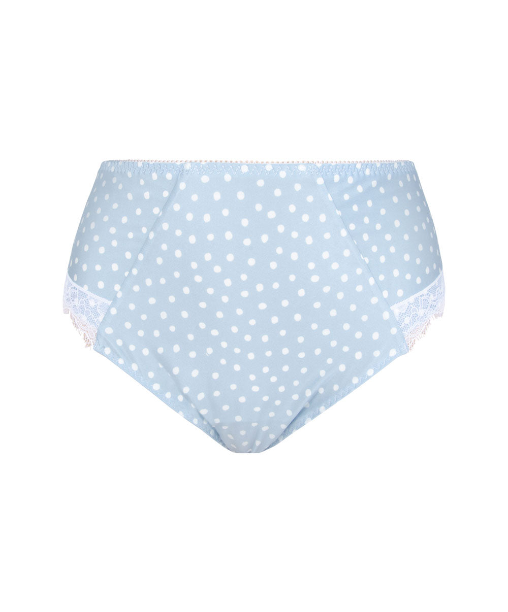 Slip haut Antigel de Lise Charmel Pois Sixties bleu sterling FCH0392-BS