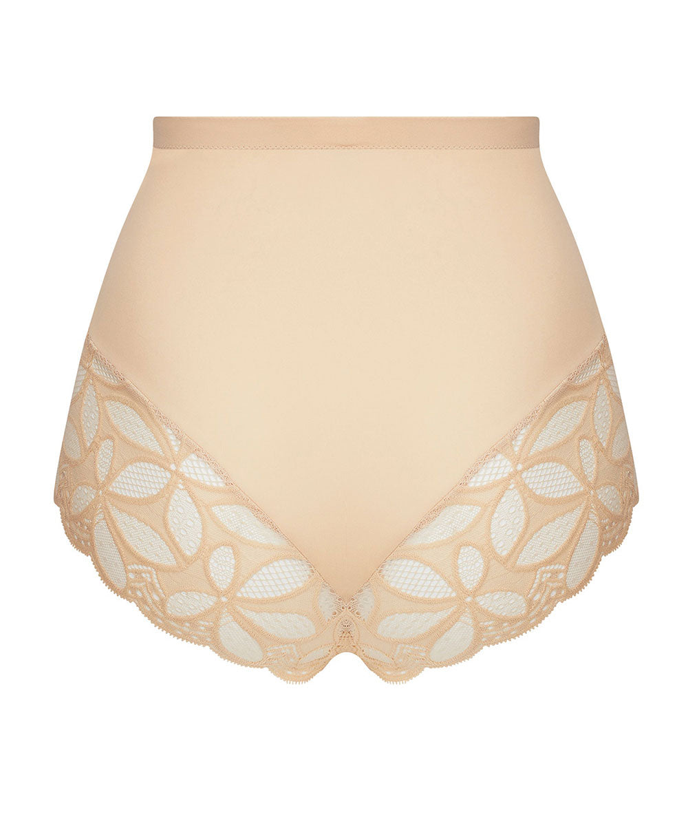 Culotte gainante taille haute Antigel de Lise Charmel Stricto Sensuelle pêche ECH0617-SP 100