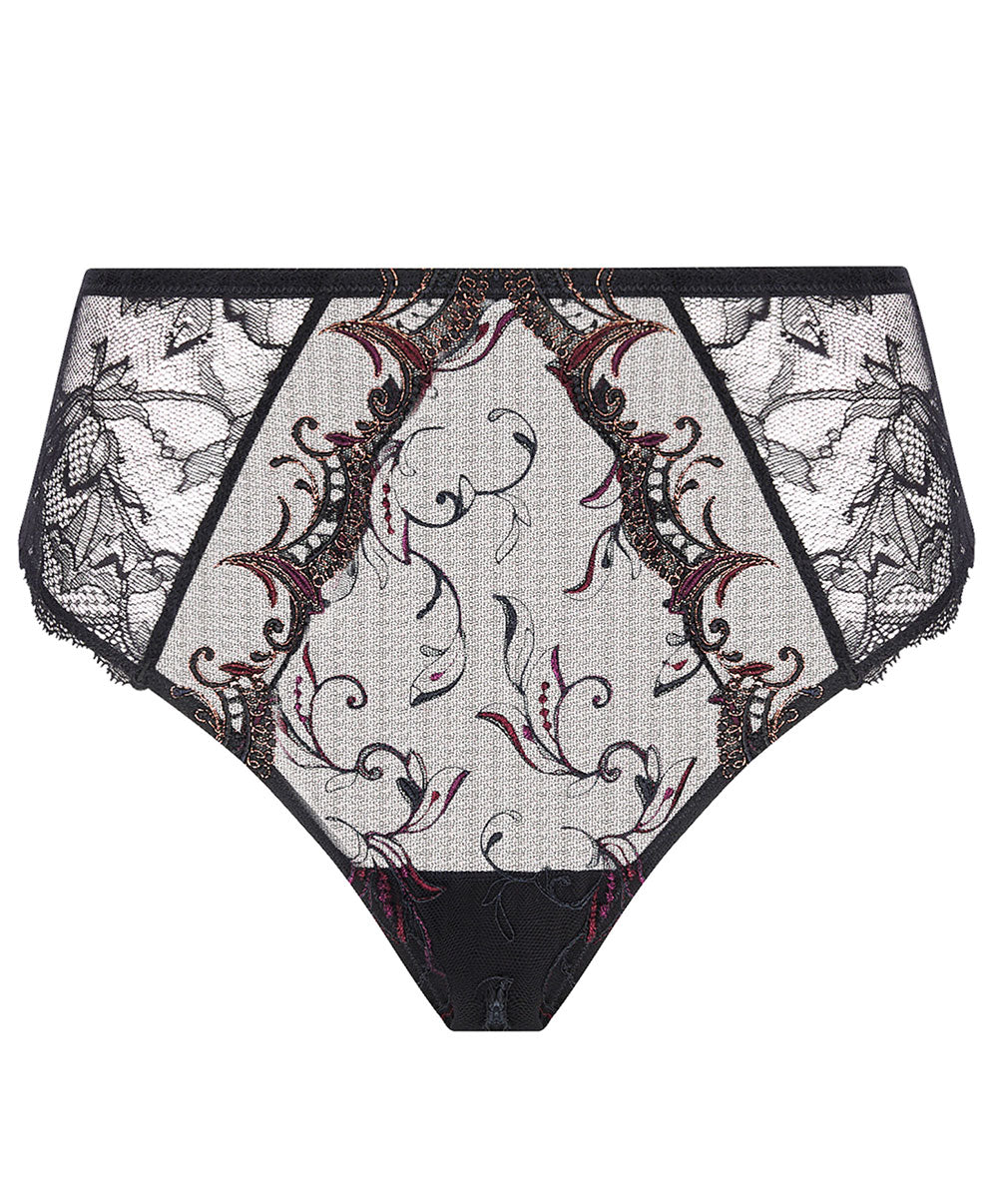 Slip haut Charme Secret noir Lise Charmel ACJ0333-CN 8