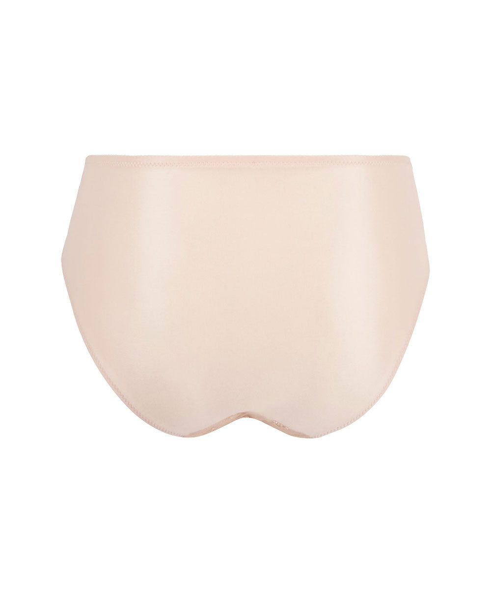 Slip haut dos opaque Lise Charmel Sublime en Dentelle nude sublime ACH0313-NS